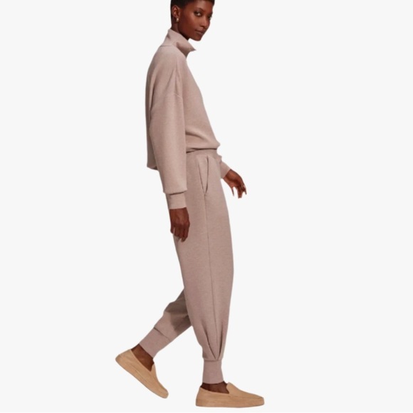 VARLEY Slim Cuff Pant 25 Taupe Marl Woman’s Size Large NWOT - Picture 3 of 15